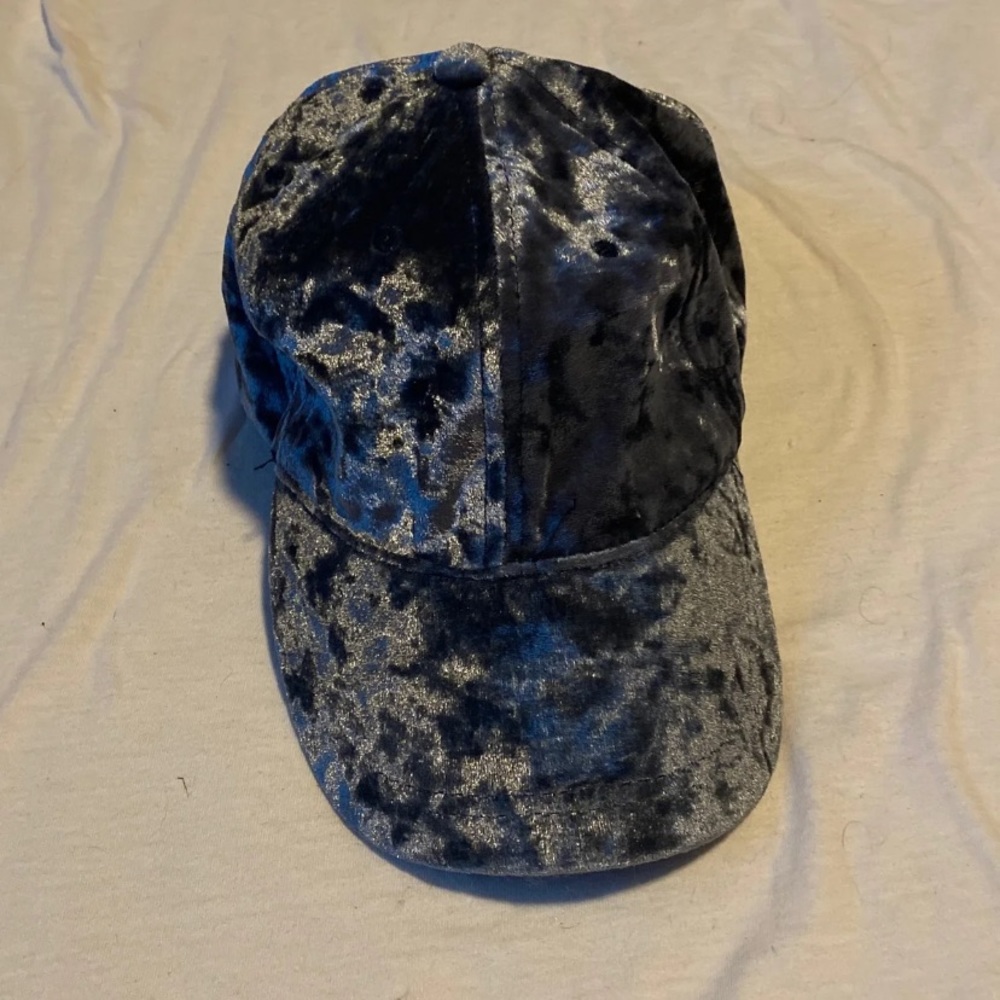 Crushed Velvet Baseball Cap